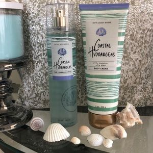 Bath & Body Works - Coastal Hydrangeas Mist/Cream